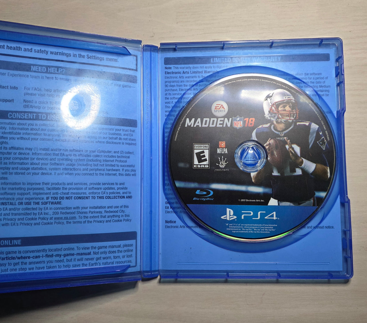 NFL madden ps4 game