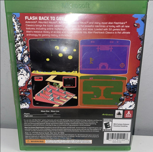Atari Flashback Classics for Xbox one