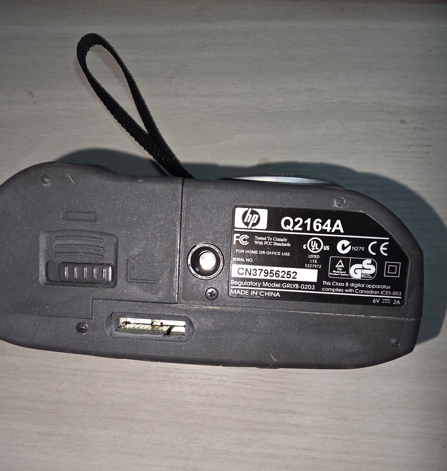 HP 12 x zoom camera not tested