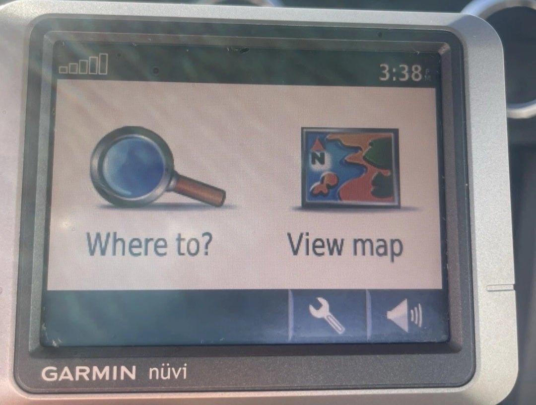 Garmin Nuvi 200 Nüvi 200 GPS Touchscreen Navigation Unit TESTED!