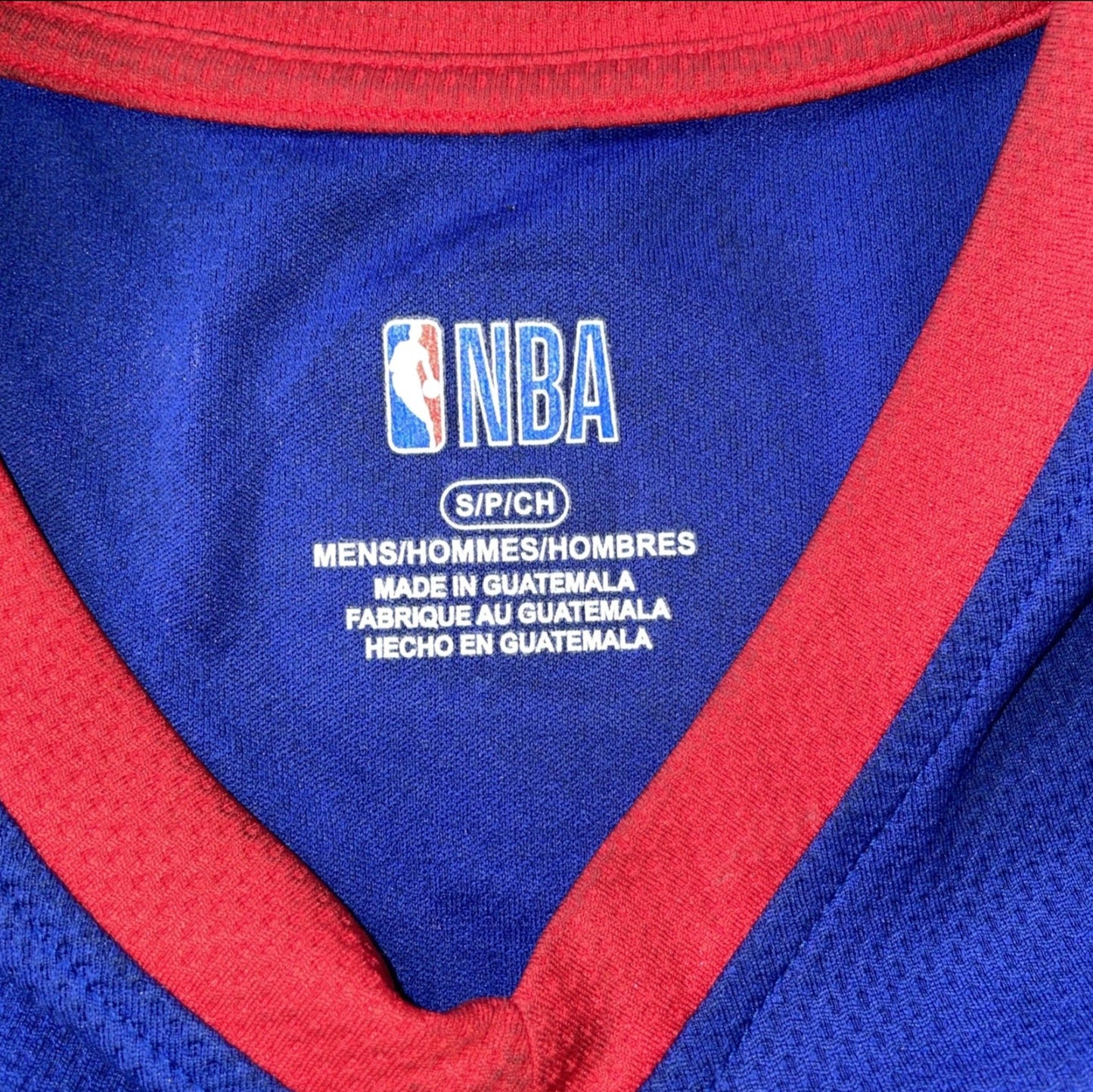 LA Clippers Kawhi Leonard Men's Small LAC Blue/ Red Jersey