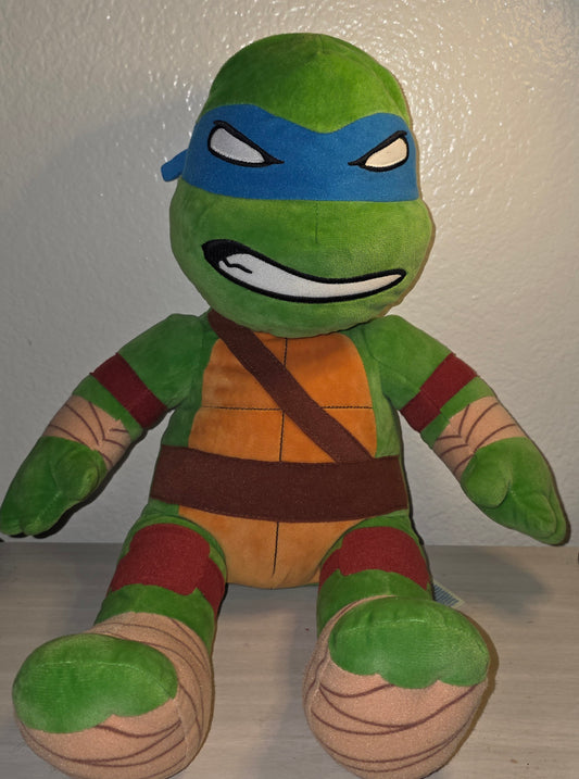 Teenage Mutant Ninja Turtles Leonardo Plush Stuffed Animal Toy 18" Build A Bear
