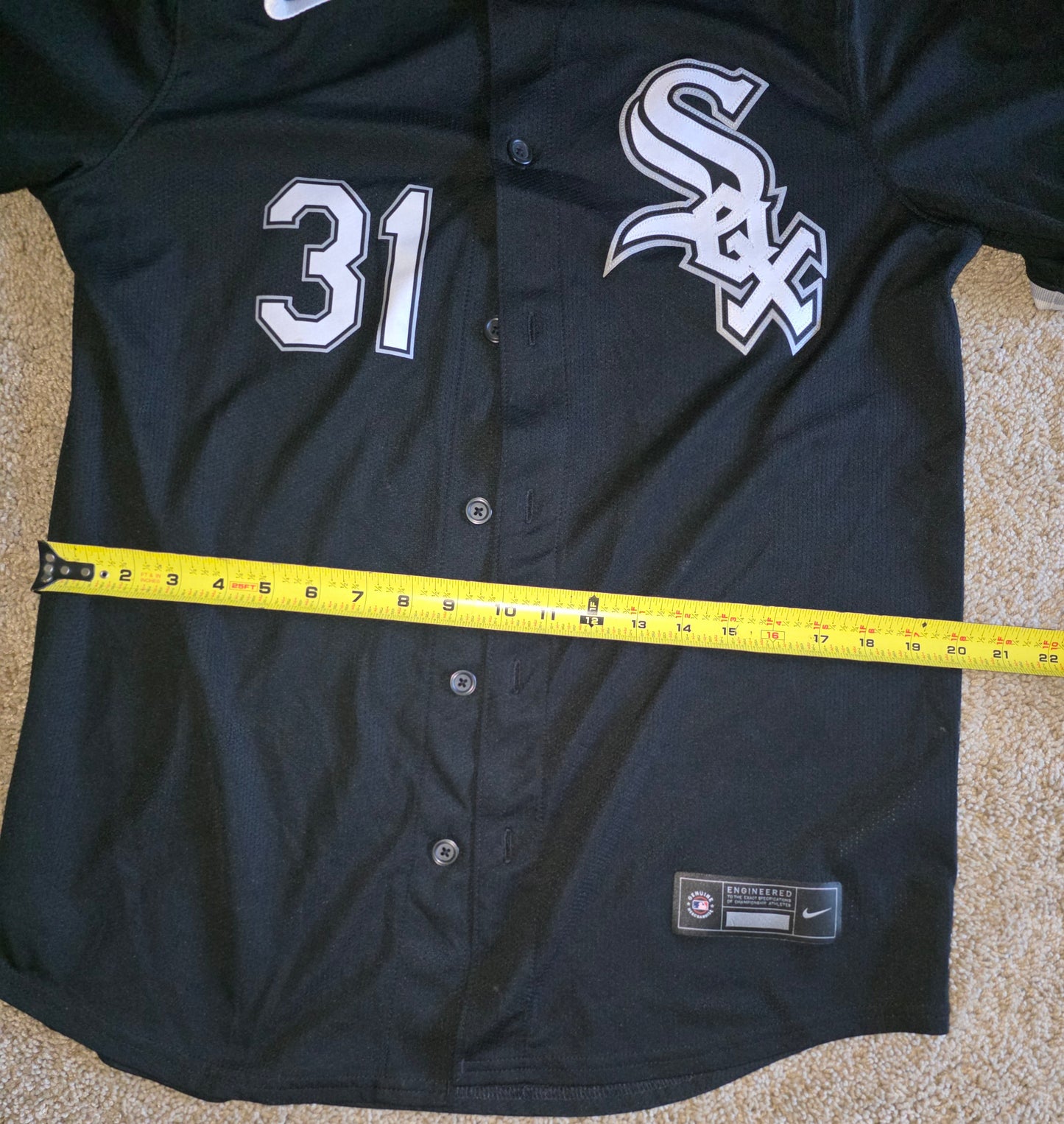 Nike  Hendriks #31 Chicago White Sox MLB Black Jersey Men’s Size Medium