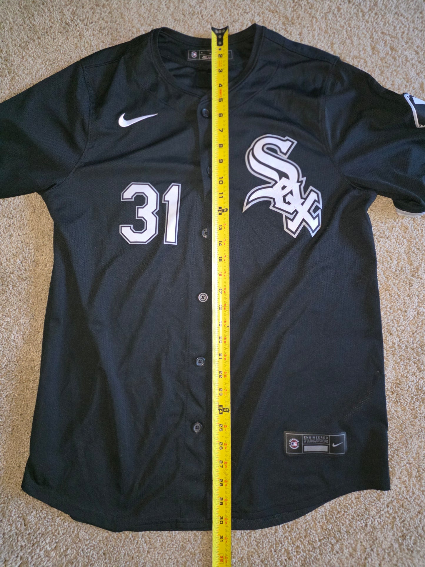 Nike  Hendriks #31 Chicago White Sox MLB Black Jersey Men’s Size Medium