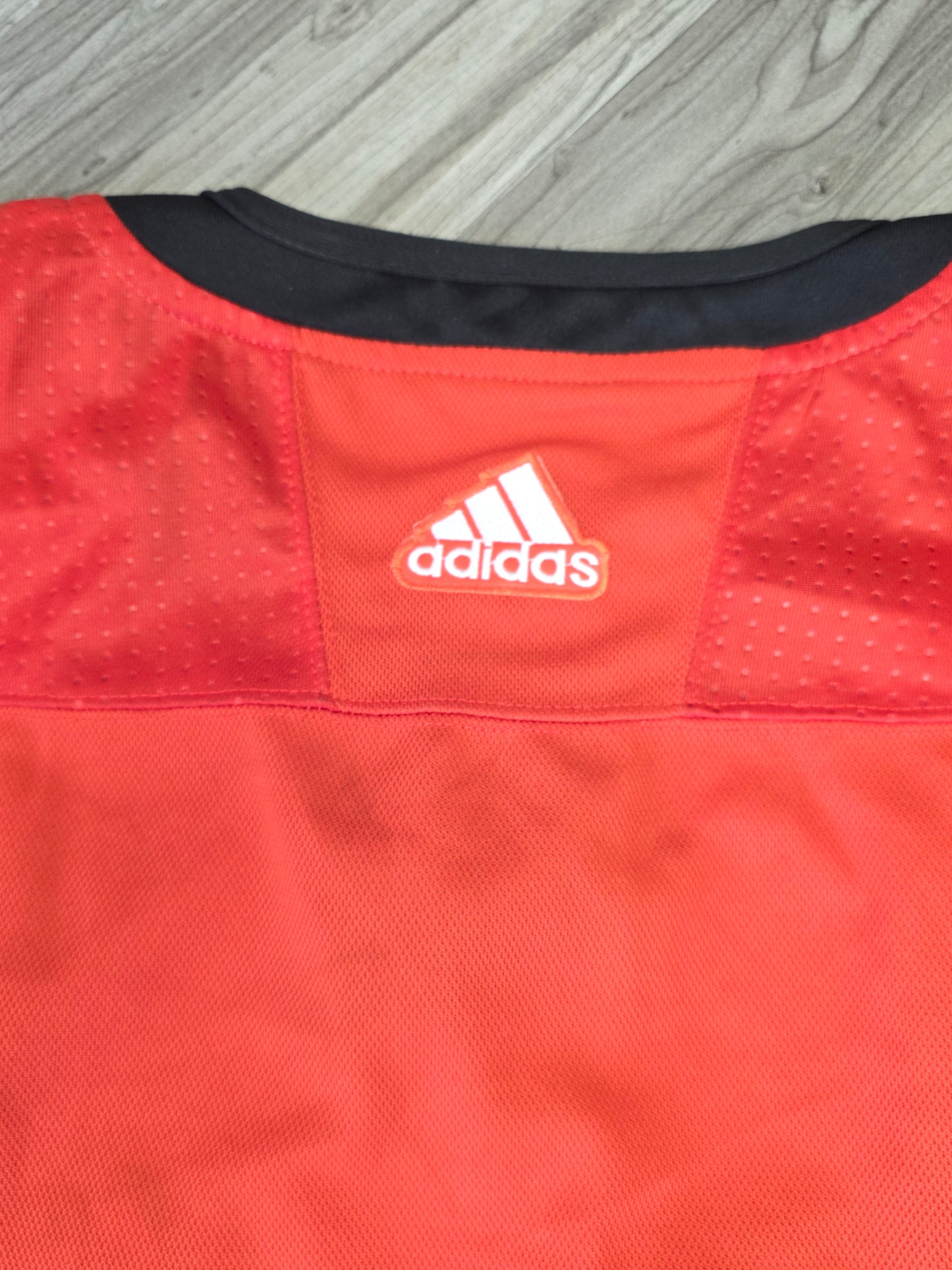 Authentic Adidas Anaheim Ducks Hockey Orange Jersey Size 54