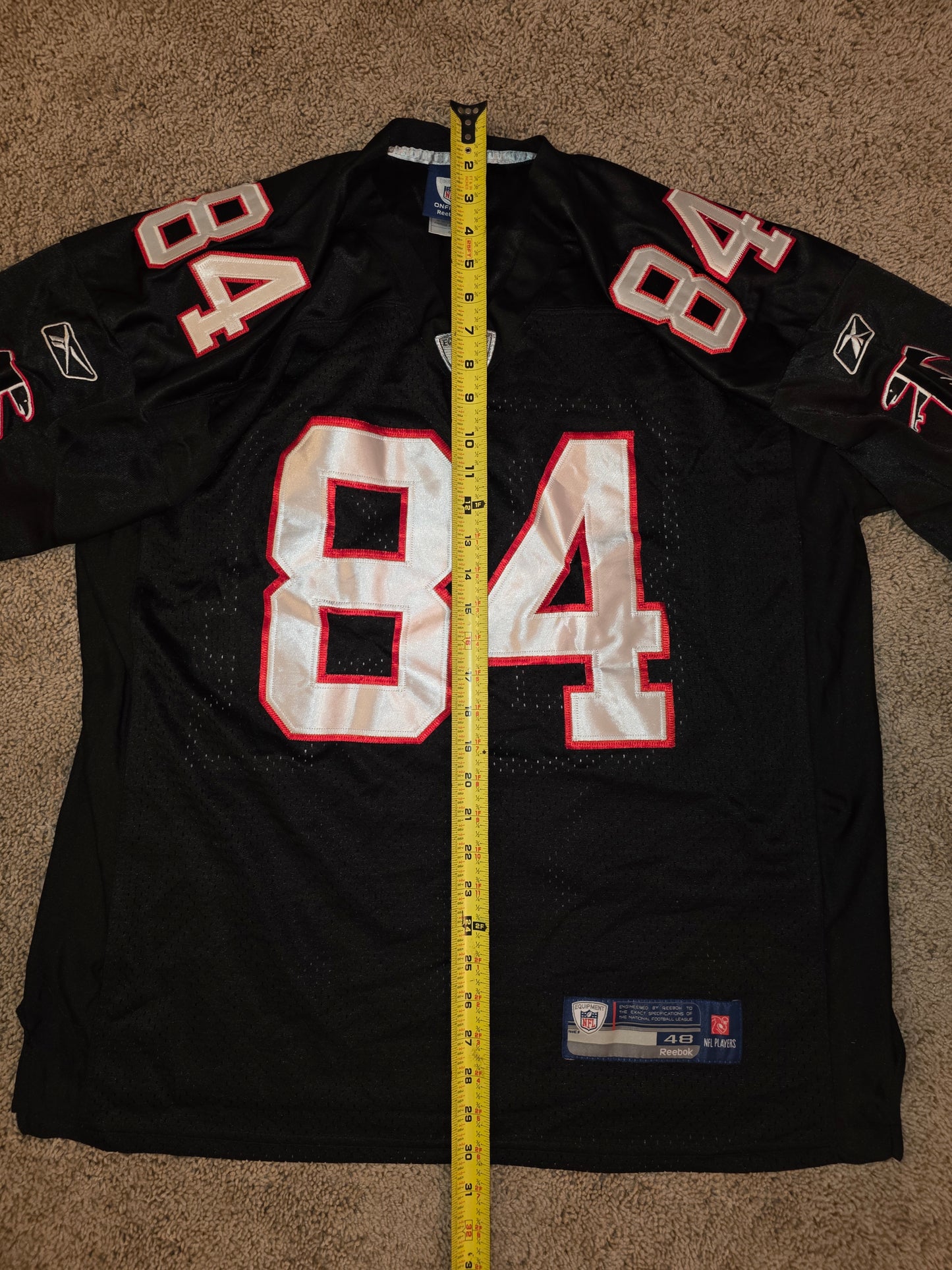 Atlanta Falcons Football Jersey Mens 48 Nike On Field Roddy White Throwback