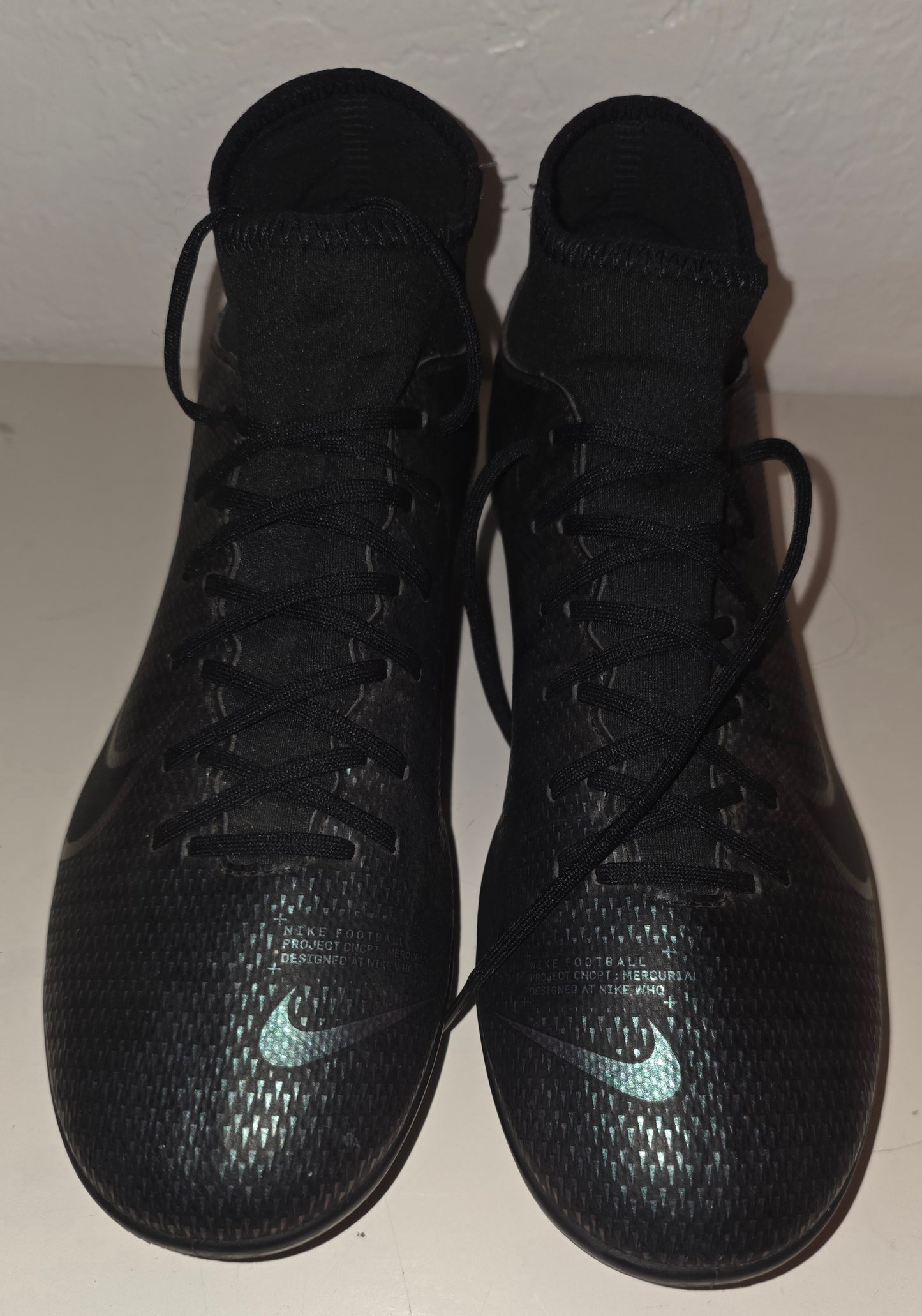 Nike Mercurial Superfly Size 9 Soccer Cleats Mens Black