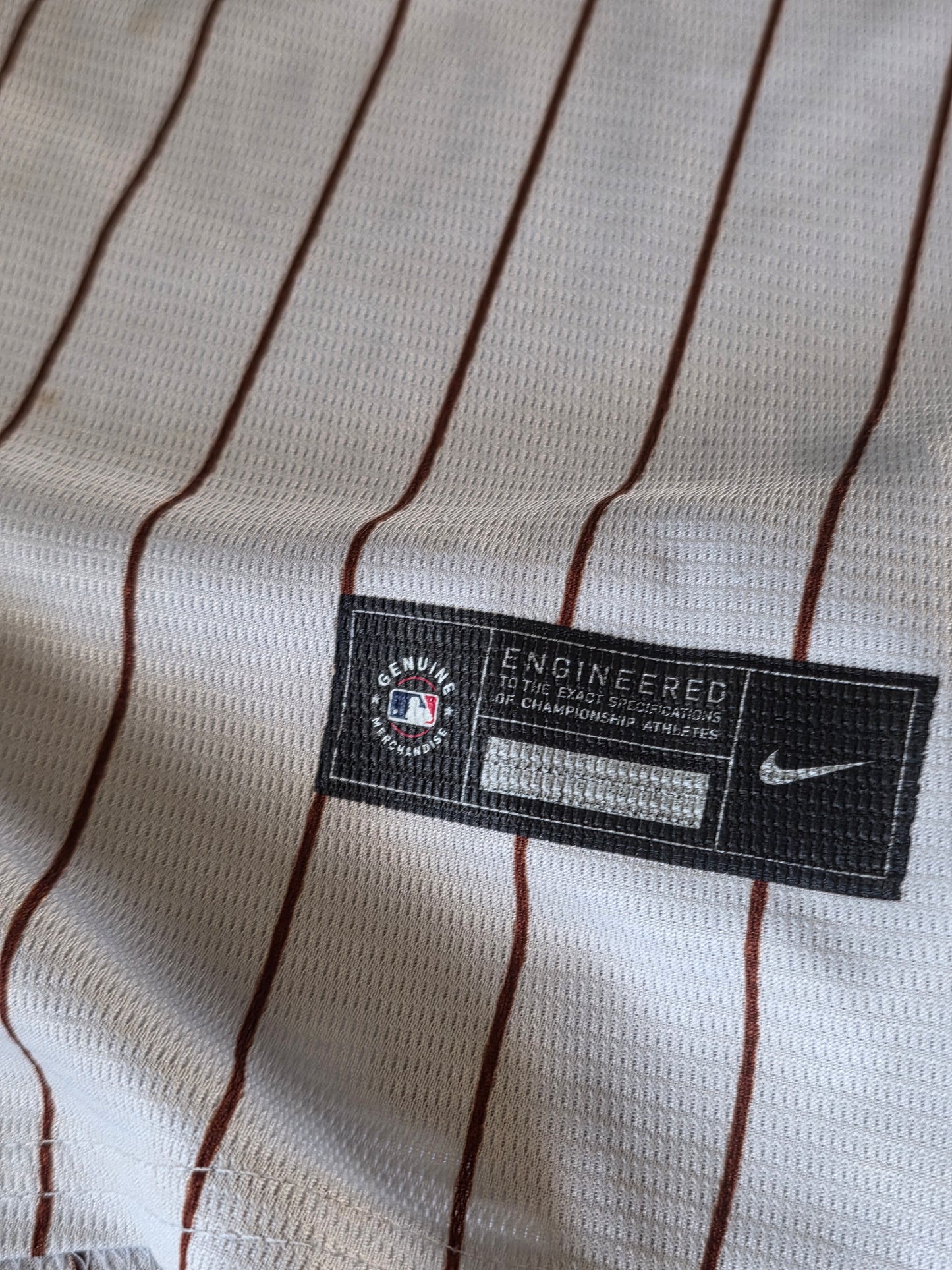 Nike San Diego Padres Fernando Tatis Jr #23 Pinstripe Youth Jersey Large 14/16