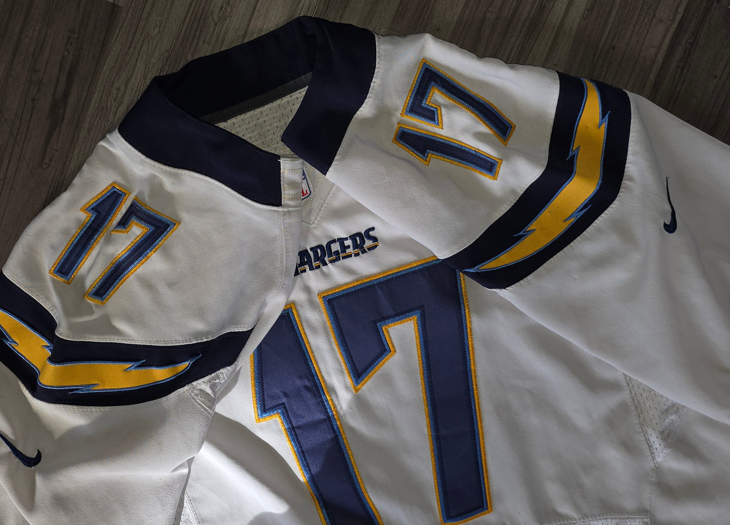 Chargers Phillip Rivers Jersey Men's Size 52 Short Sleeve