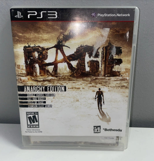 Rage PS3 PlayStation 3