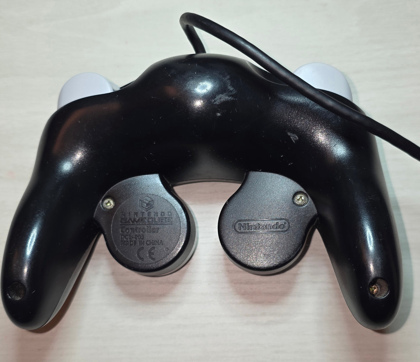 Nintendo GameCube Controller Black OEM Original DOL-003 - Toggle Wear - Tested