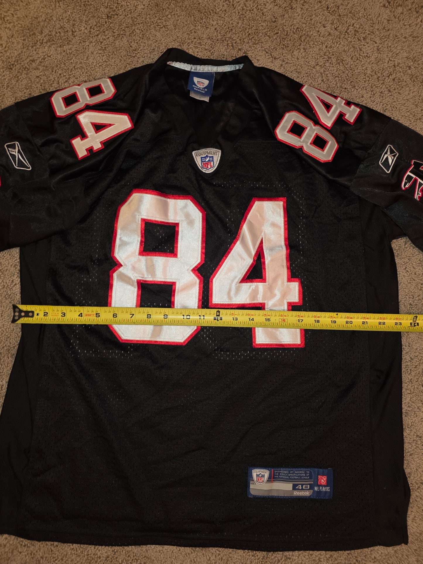 Atlanta Falcons Football Jersey Mens 48 Nike On Field Roddy White Throwback