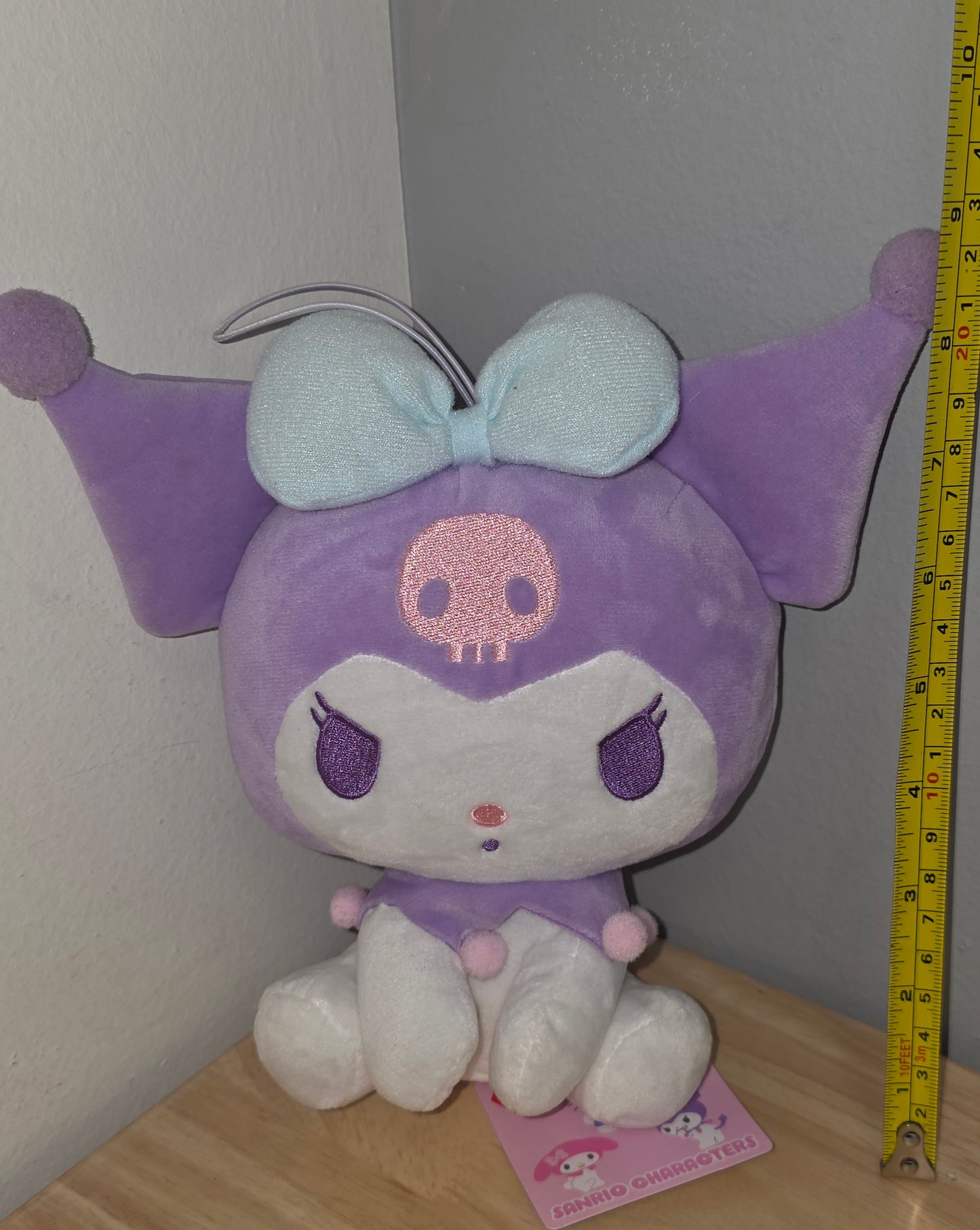 KUROMI • Hello Kitty Sanrio Plush Stuffed Animal Toy Doll 2022 with Tag 8 Inches