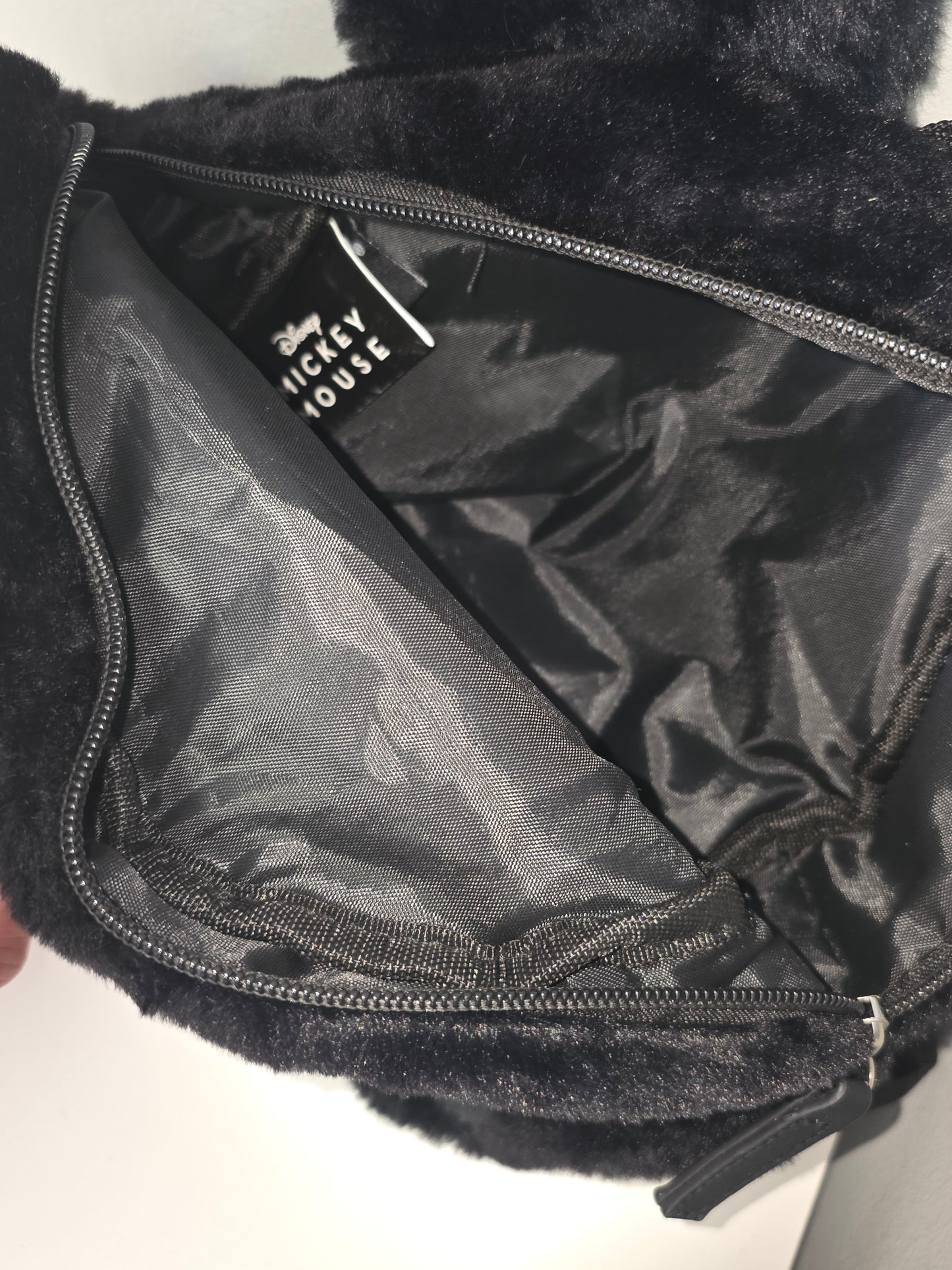 Disney Loungefly Mickey Mouse Ears Faux Leather Mini Backpack Purse