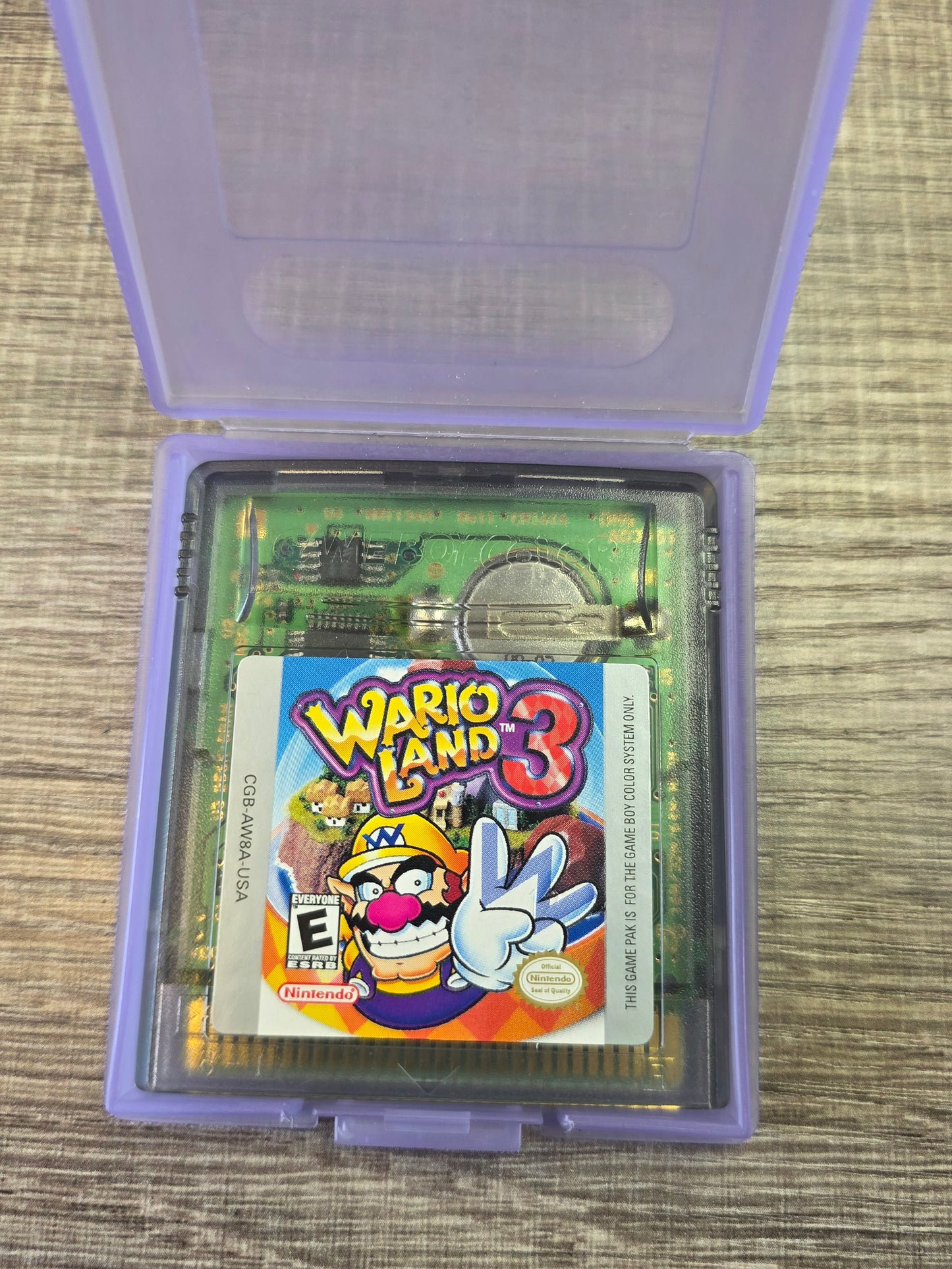 Wario Land 3 Cartridge Only (Nintendo Game Boy Color, 2000) Tested