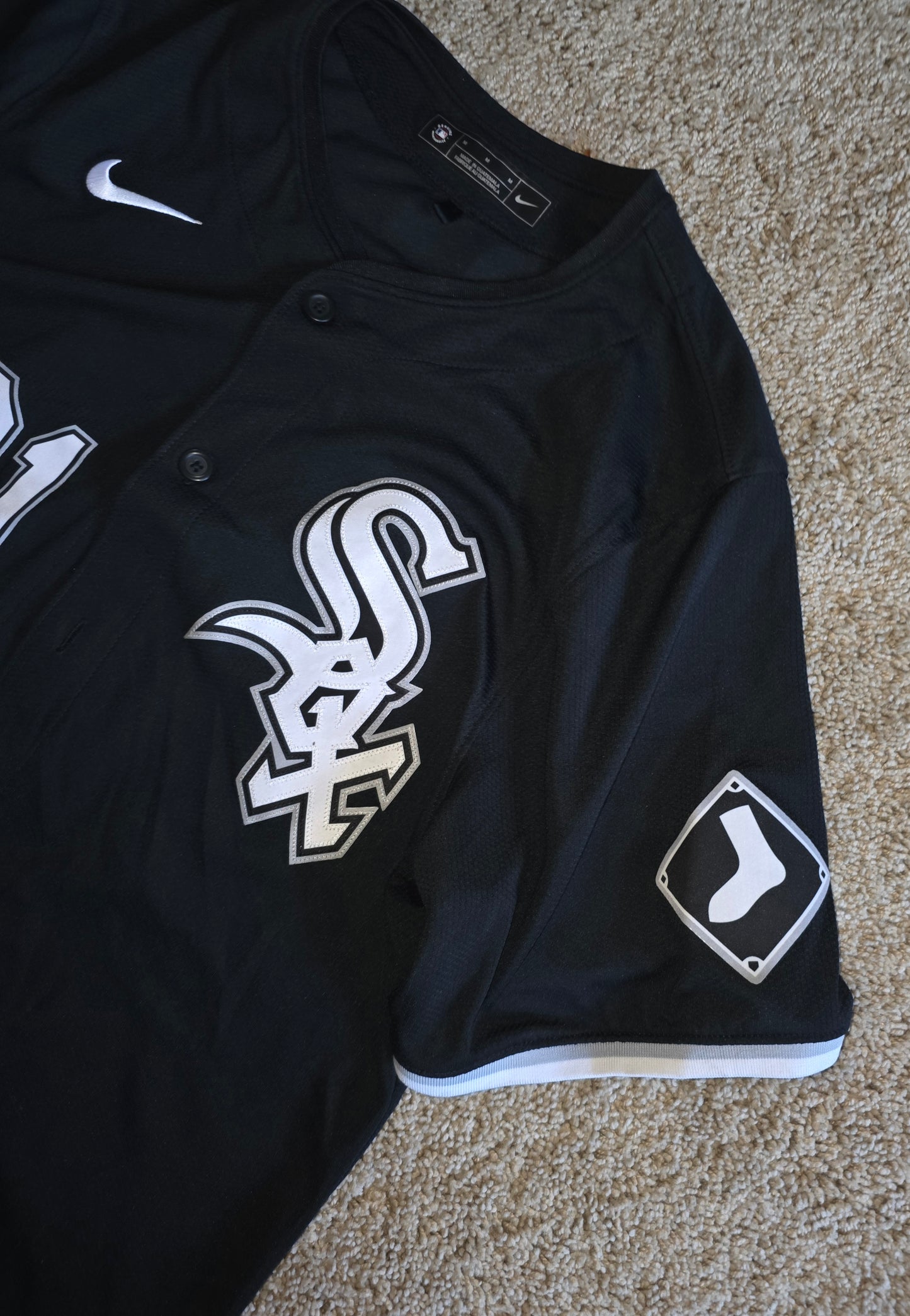 Nike  Hendriks #31 Chicago White Sox MLB Black Jersey Men’s Size Medium