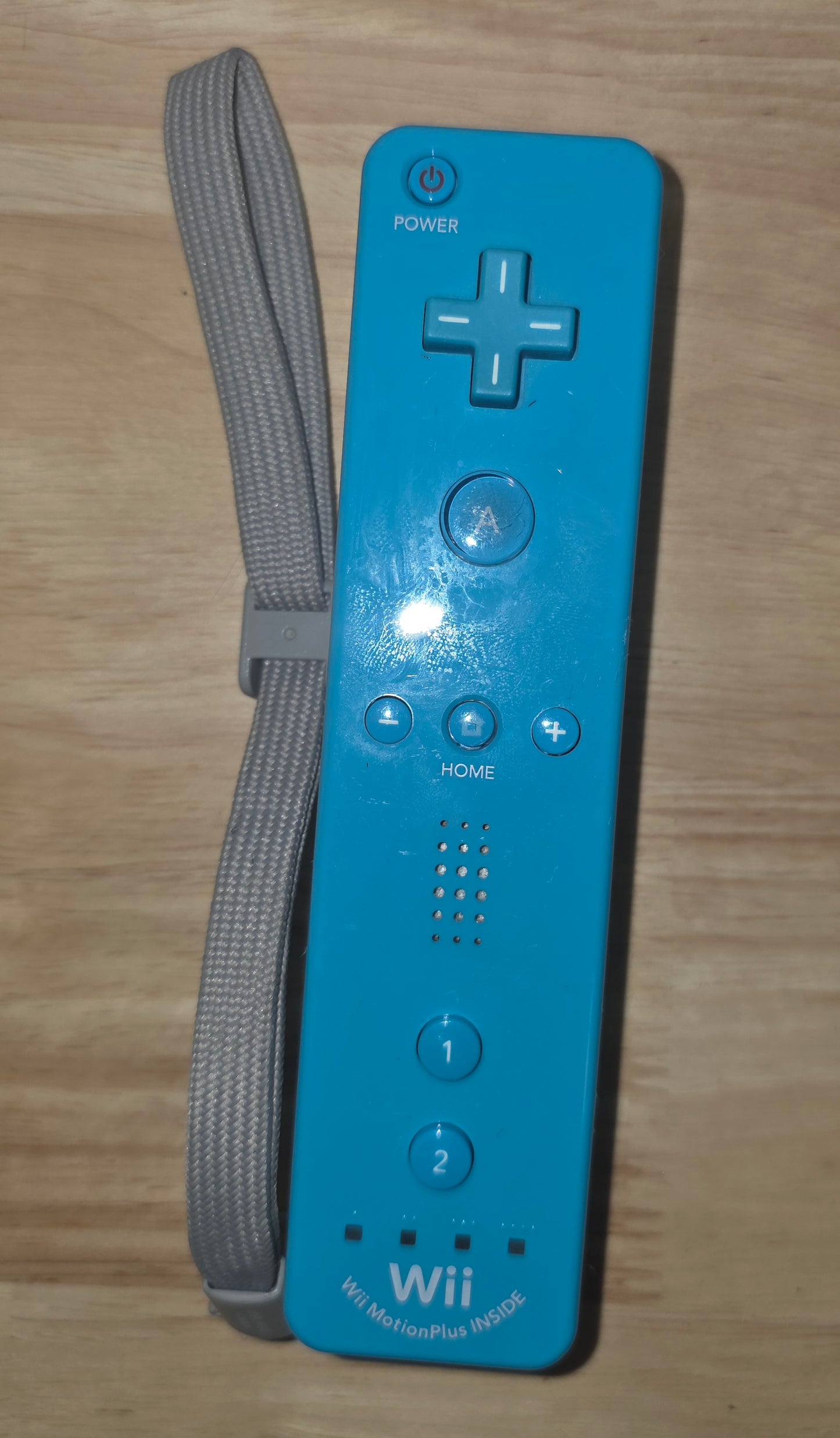 Official Nintendo OEM Wii Remote Blue Motion  Tested
