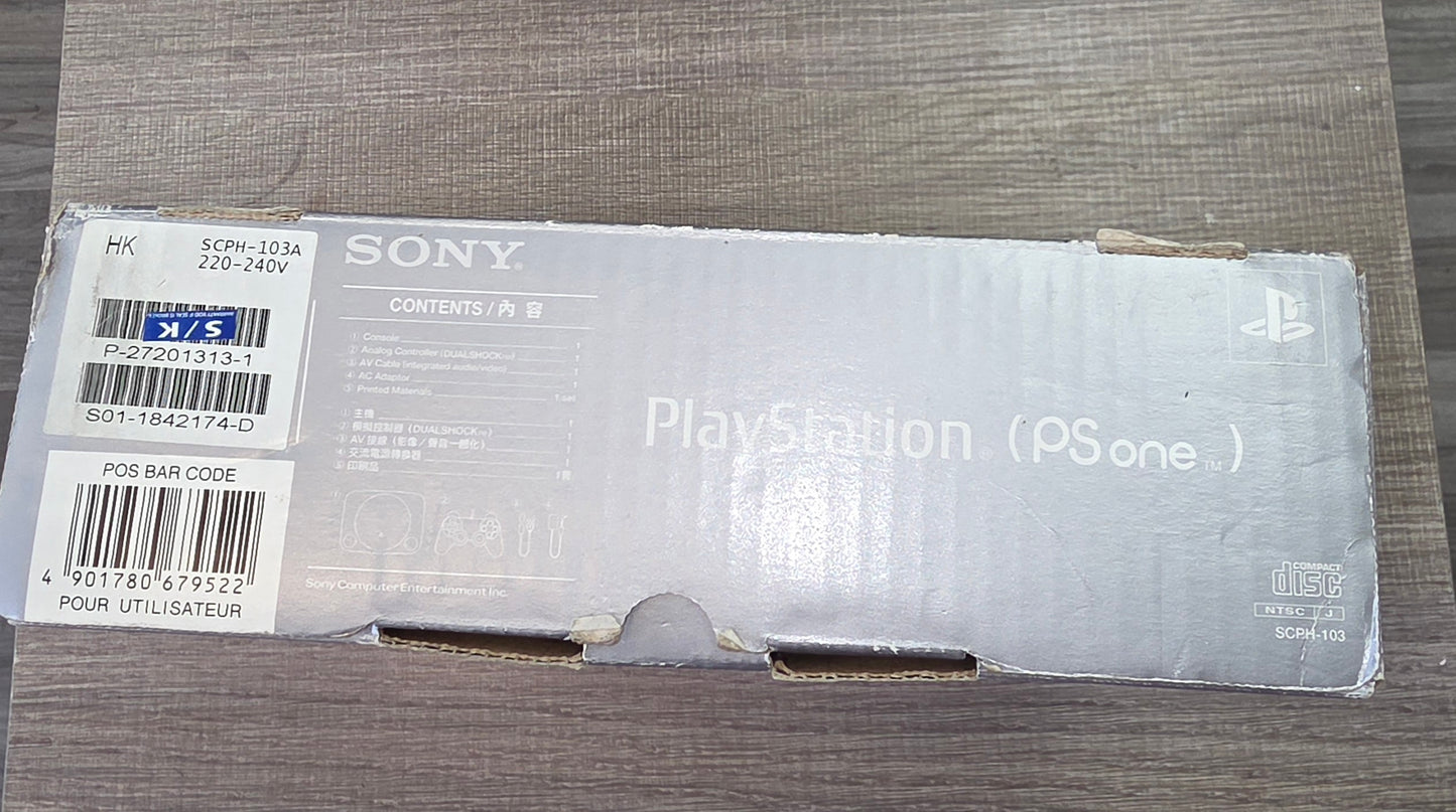 Sony PlayStation 1 PSOne PS1 Slim SCPH- 103 Console  Open Box