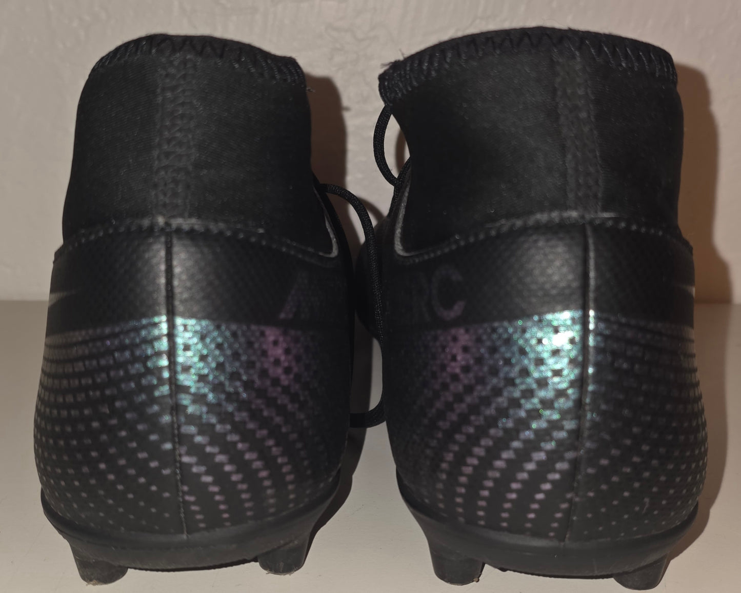 Nike Mercurial Superfly Size 9 Soccer Cleats Mens Black