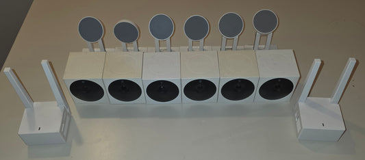6 Wyze Cam Camera Lot Untested Units + Parts Home Security Outdoor Indoor
