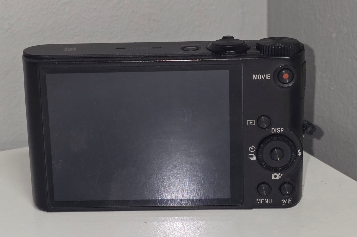 Sony Cyber-Shot WX350 18.2MP Digital Camera - Black With Battery