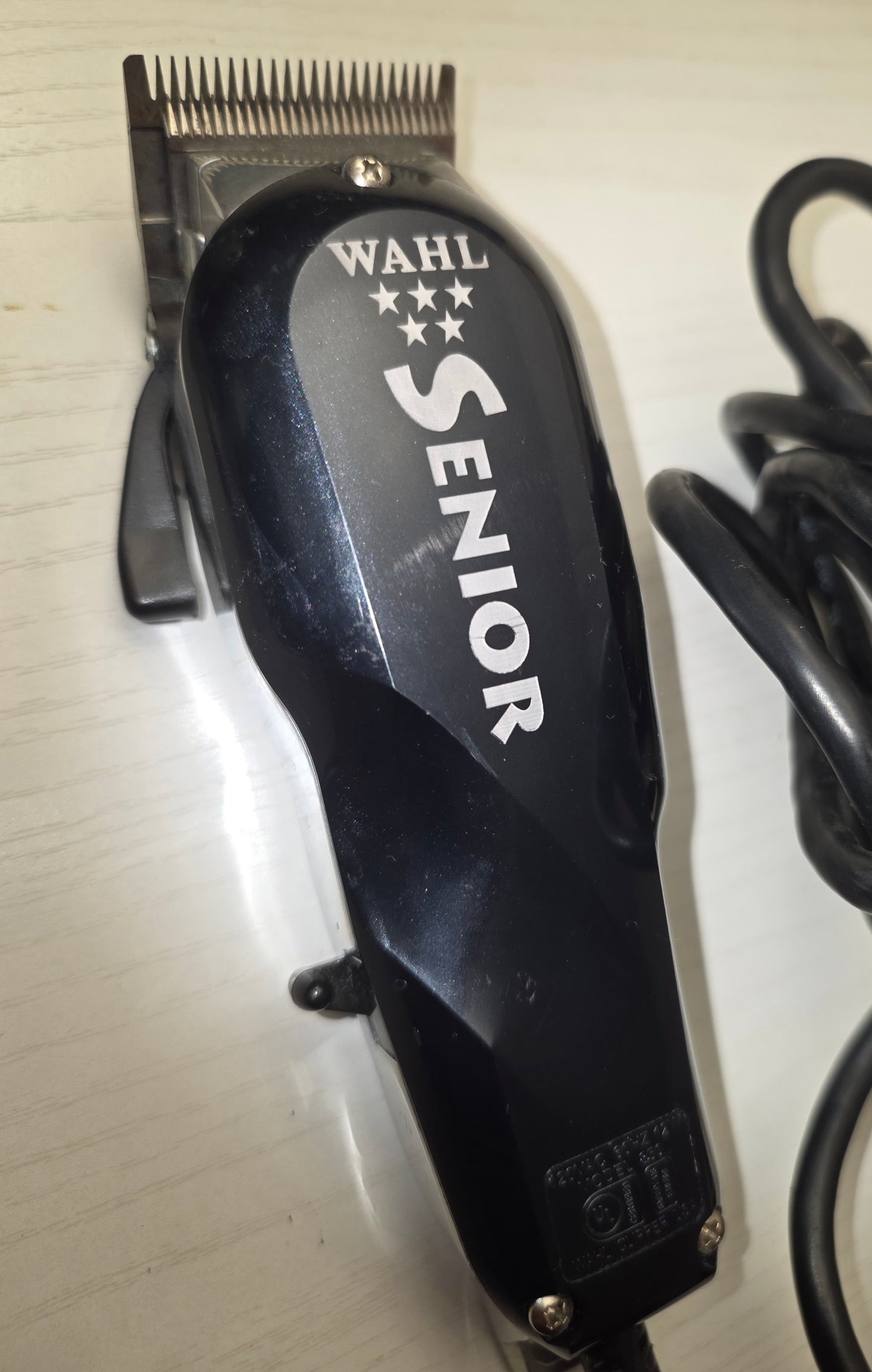 Wahl 5 Star Senior Corded Professional Hair Clipper Model 850 Black TESTED