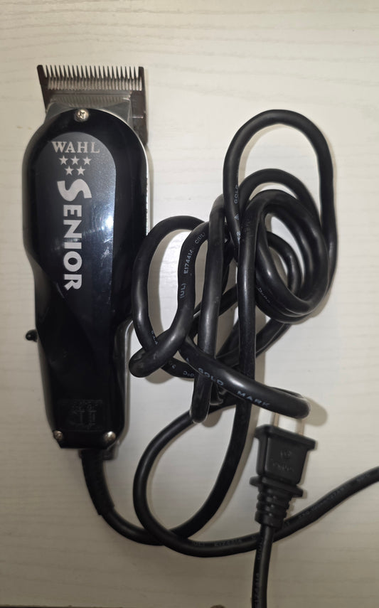 Wahl 5 Star Senior Corded Professional Hair Clipper Model 850 Black TESTED