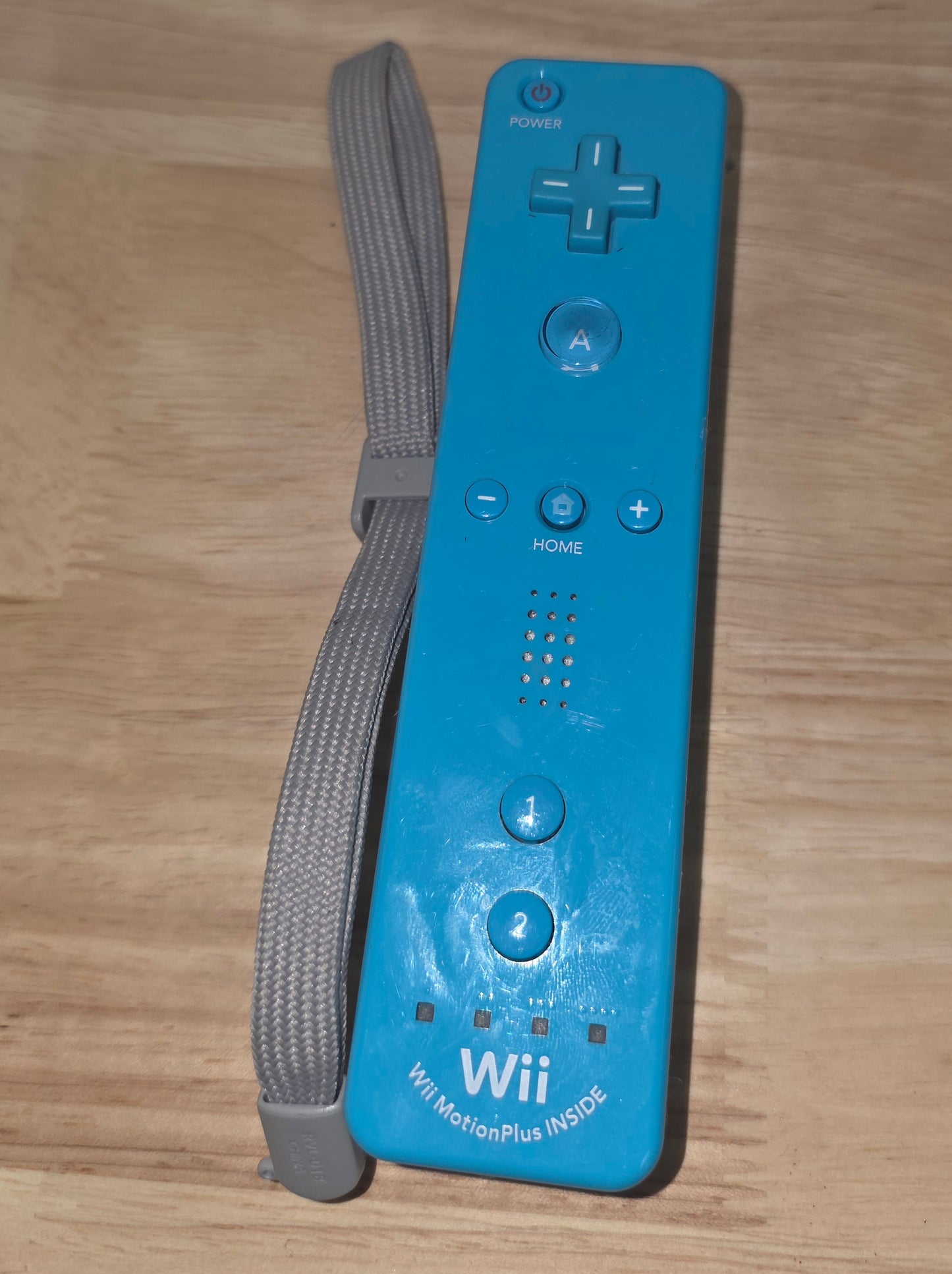 Official Nintendo OEM Wii Remote Blue Motion  Tested