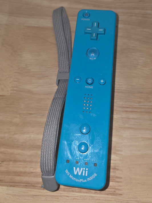 Official Nintendo OEM Wii Remote Blue Motion  Tested