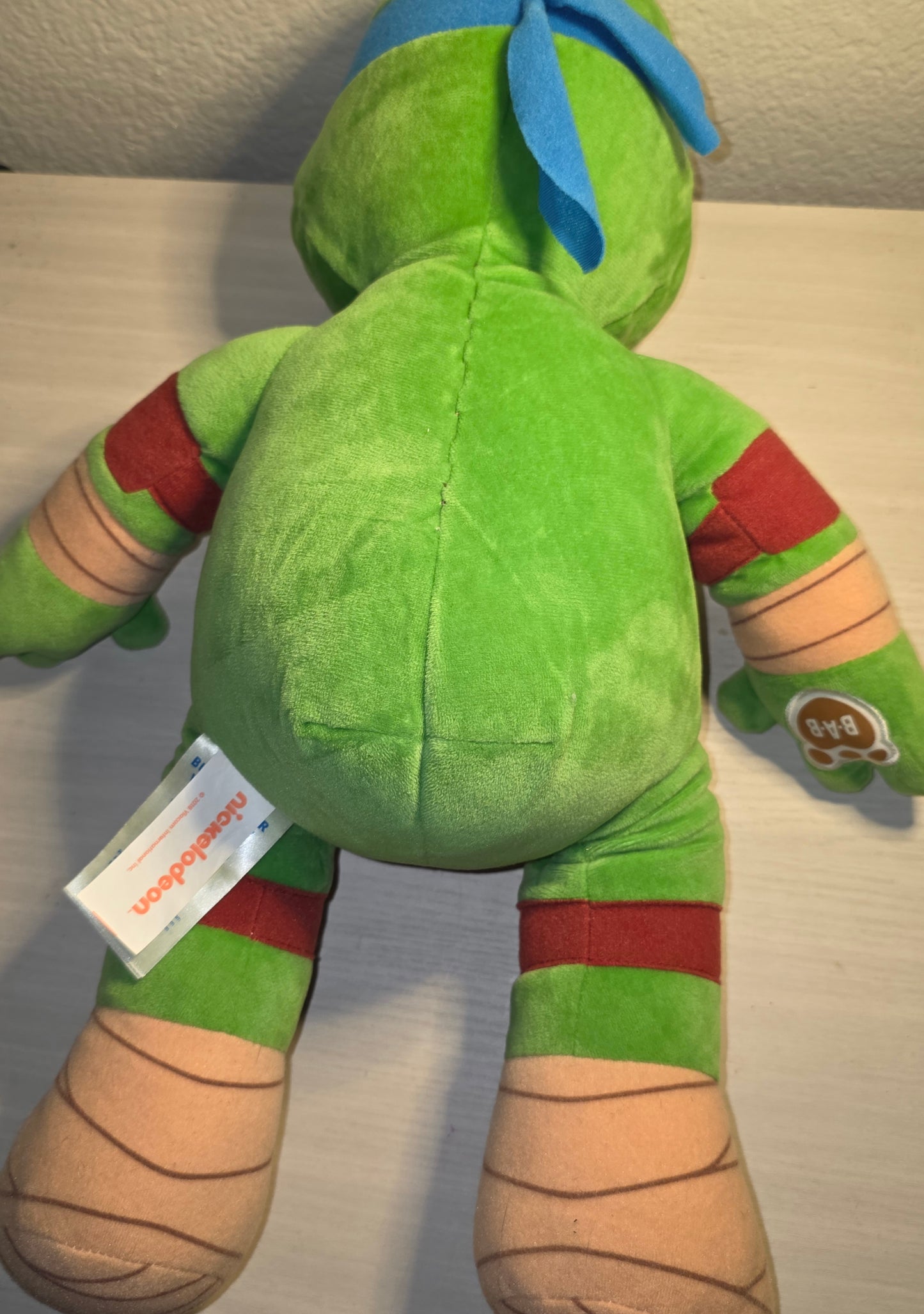 Teenage Mutant Ninja Turtles Leonardo Plush Stuffed Animal Toy 18" Build A Bear