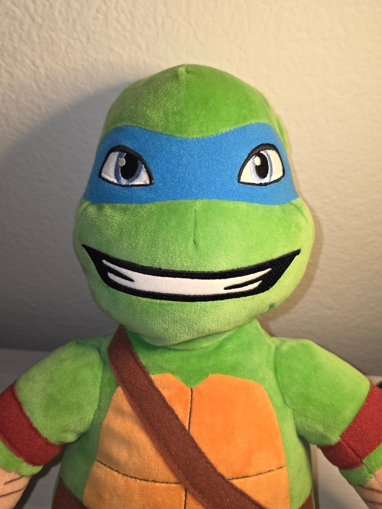 Teenage Mutant Ninja Turtles Leonardo Plush Stuffed Animal Toy 18" Build A Bear